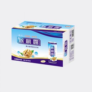 親近福核桃露復合植物蛋白飲料箱子