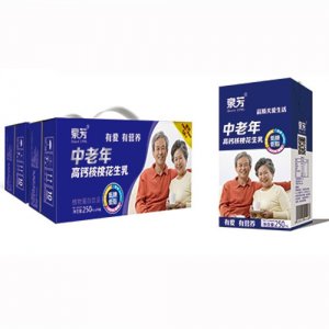 泉芳中老年高鈣核桃花生乳植物蛋白飲料250mlx12盒