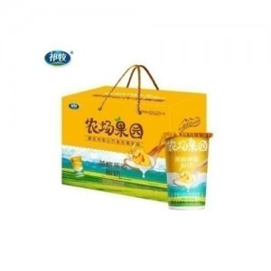 祁牧農(nóng)場果園黃桃燕麥酸奶