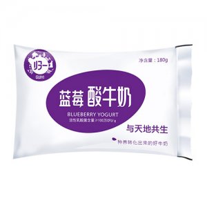 歸一藍莓酸牛奶