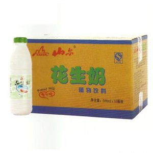 山爾花生奶植物飲料500mlx15瓶