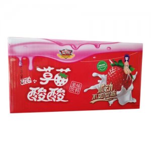 型棟草莓酸酸果味飲料