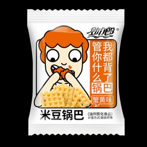 勁力郎米豆鍋巴蟹黃味