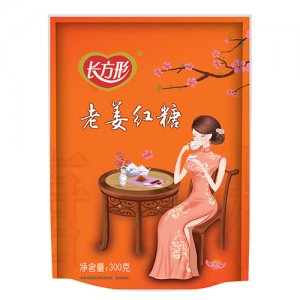 長(zhǎng)方形老姜紅糖300g