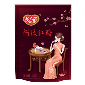 長方形阿膠紅糖300g