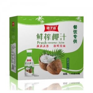 格子派鮮榨椰汁1.45Lx6瓶