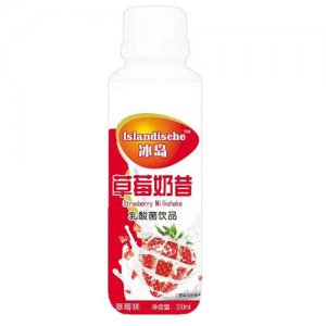 冰島草莓奶昔乳酸菌飲品310ml