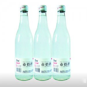 市招酒清香酒光瓶酒