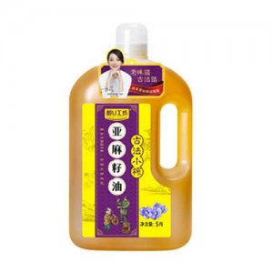 醇U工坊古法小榨亞麻籽油5L