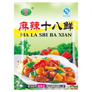 佳航麻辣十八鮮（綠）110g