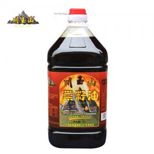 川玉山非轉基因菜籽油純香5L