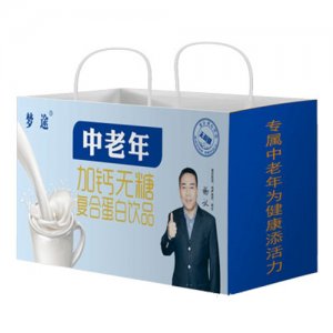 夢途中老年加鈣無糖復合蛋白飲品禮盒