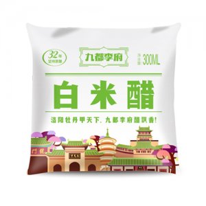 九都李府白米醋300ml袋裝