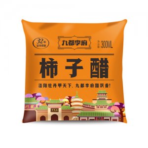 九都李府柿子醋300ml袋裝