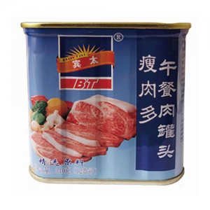 賓太牌瘦肉多午餐肉罐頭340g