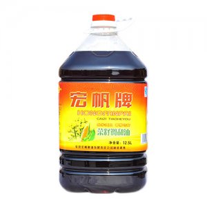 宏帆牌菜籽調和油12.5L