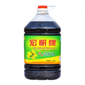 宏帆牌純正菜籽油12.5L