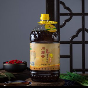 川磨香黃菜籽油濃香型5升