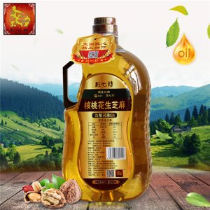 匠心坊核桃花生芝麻調和油5L
