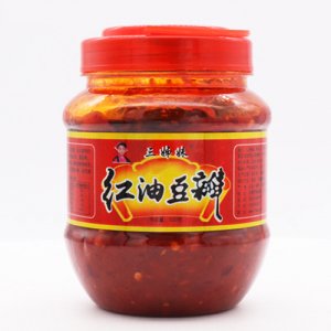 三姊妹紅油豆瓣-500克
