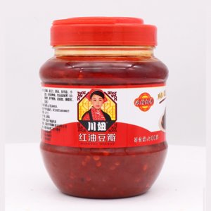 川妞紅油豆瓣500克