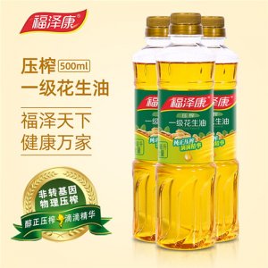 福澤康小瓶花生油500ML