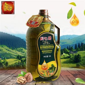 匠心坊橄欖核桃原香型食用植物調和油5L