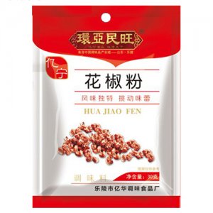 環亞民旺花椒粉30g