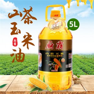 廚霸山茶玉米調和油5L