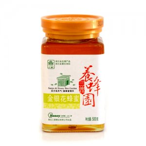 三普金銀花蜂蜜500g