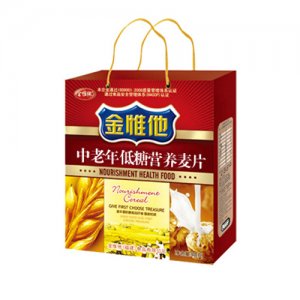 金惟他精裝禮盒中老年低糖營養(yǎng)麥片