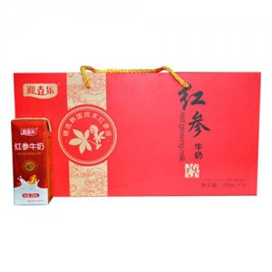 迎春樂紅參牛奶