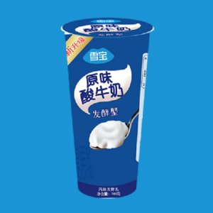 雪寶原味酸牛奶