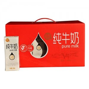 迎春樂嶗山牧場純牛奶