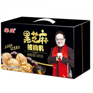 宴寶黑芝麻核桃乳250mlx20盒