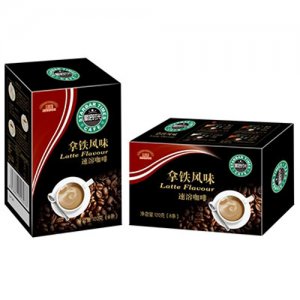 星吧時光120g速溶咖啡拿鐵風味