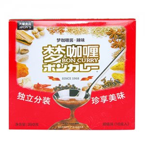 大塚食品夢咖喱醬十支裝（辣味）
