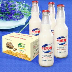 萬禾源石磨豆奶248ML