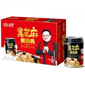 宴寶黑芝麻核桃乳240ml