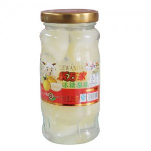 樂萬家冰糖雪梨罐頭258g、