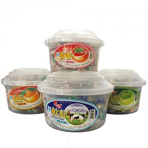 樂(lè)潮軟心糖充氣奶糖