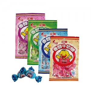 樂(lè)潮香醇牛奶糖充氣奶糖