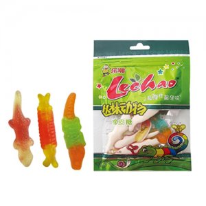 樂(lè)潮叢林動(dòng)物橡皮糖60g