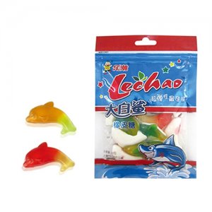 樂(lè)潮大白鯊橡皮糖60g