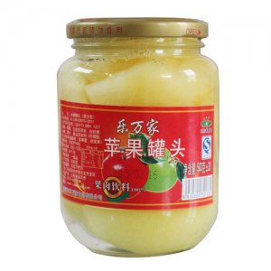 樂萬家蘋果罐頭500g