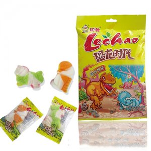 樂(lè)潮恐龍時(shí)代橡皮軟糖90g