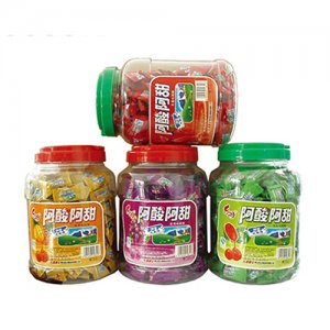 樂潮瓶裝啊酸阿甜糖果