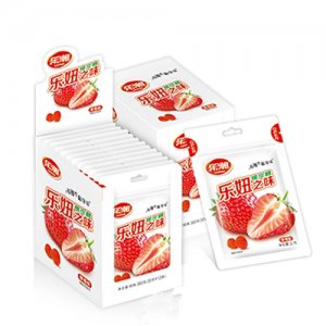 樂潮樂妞之味草莓味橡皮糖