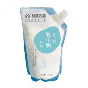 楊森乳業酸牛奶無蔗糖原味新版