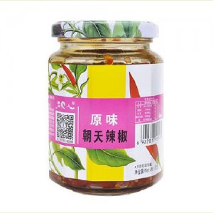 老實人原味 朝天辣椒 260g